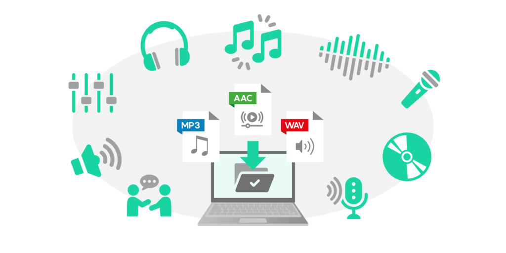 音声ファイルの種類を解説！それぞれの特徴をご紹介